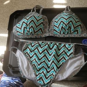 Swimsuits For All bikini size 16 top and 18 bottom